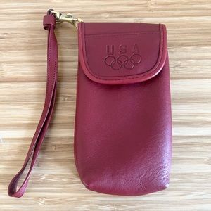 Vintage Coach Limited Edition Multifunction Case Red